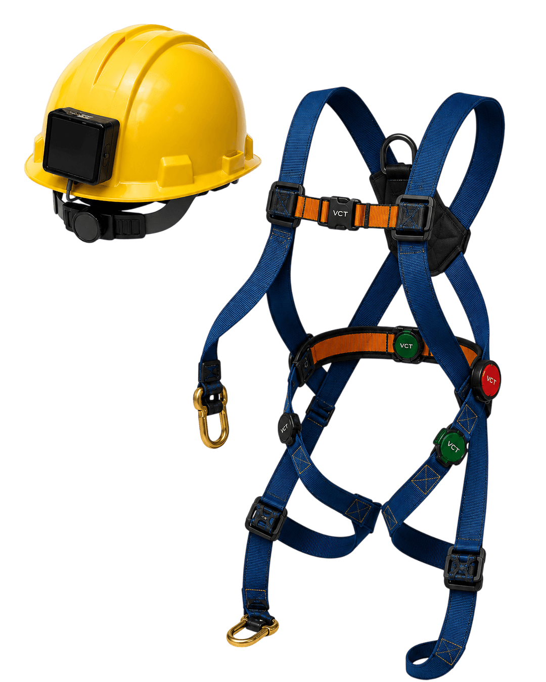 VCT EdgeGuard smart safety harness and helmet